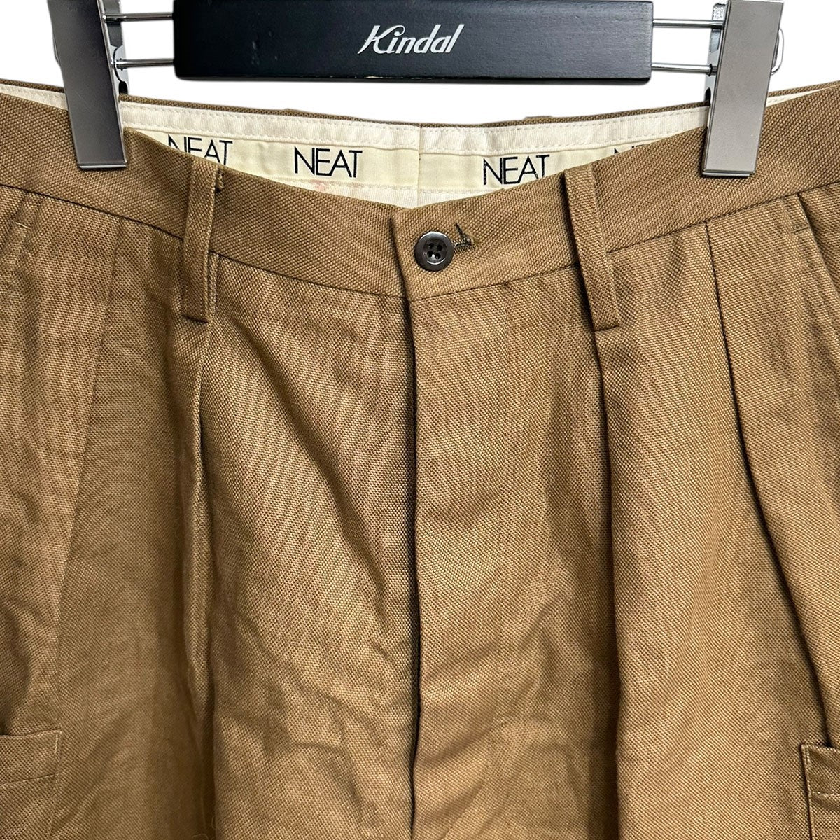 NEAT(ニート) C／L Oxford Cargo Shortsコットンリネンカーゴショーツ