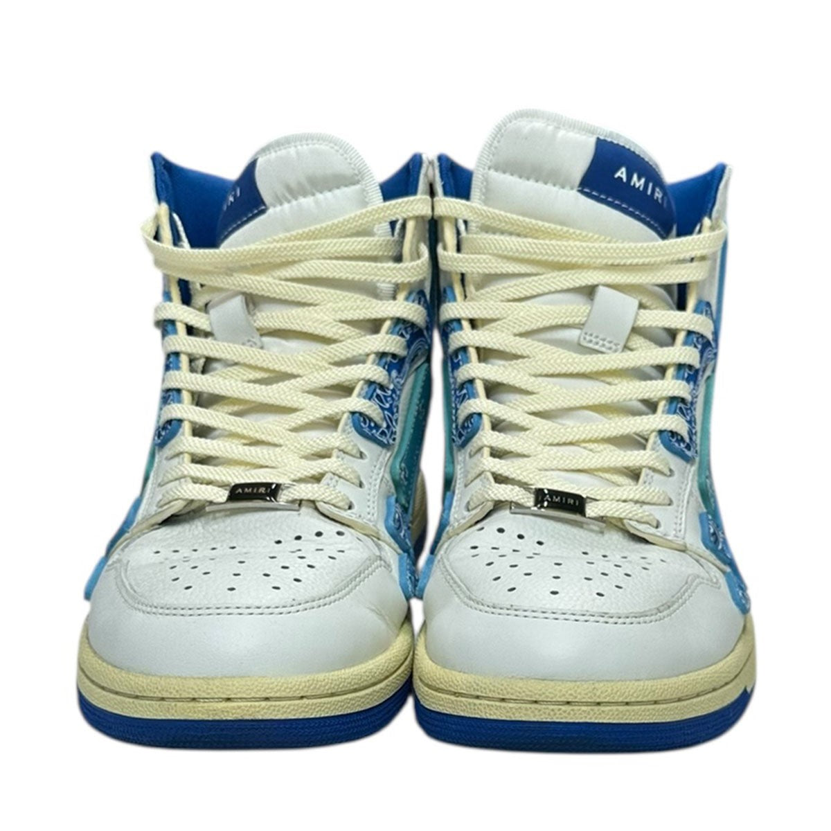AMIRI(アミリ) Skel Top Hiハイカットスニーカー バンダナブルー