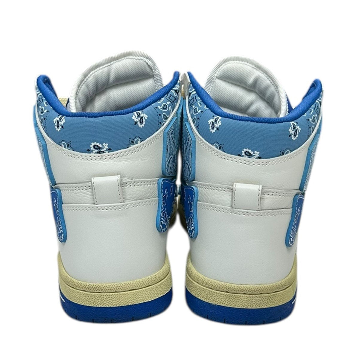 AMIRI(アミリ) Skel Top Hiハイカットスニーカー バンダナブルー