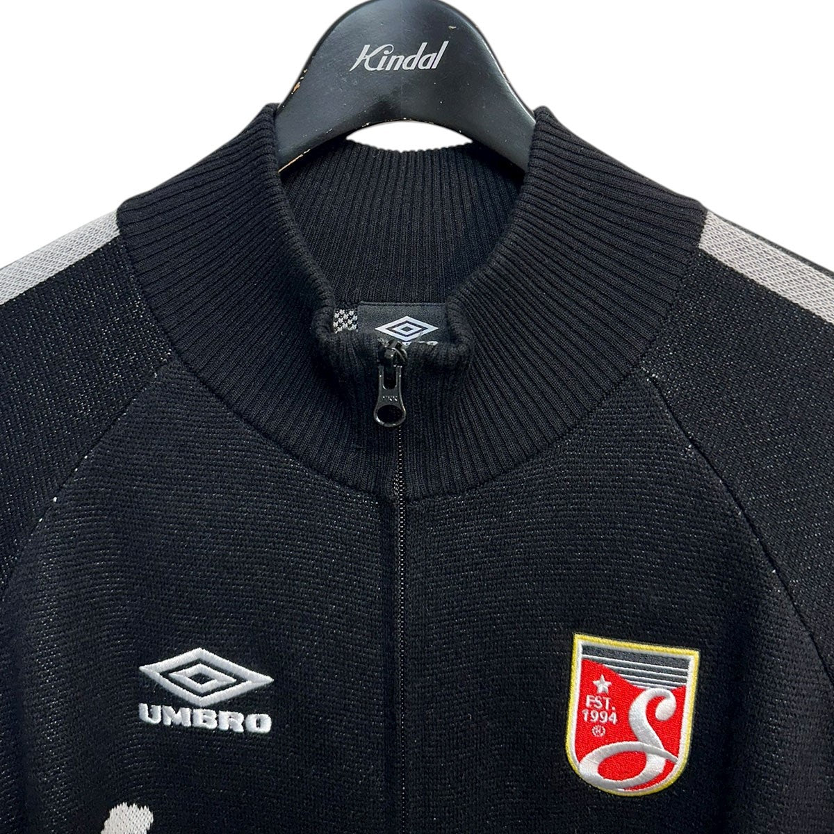 25SSZip Up Sweaterダブルネームロゴジップアップセーター