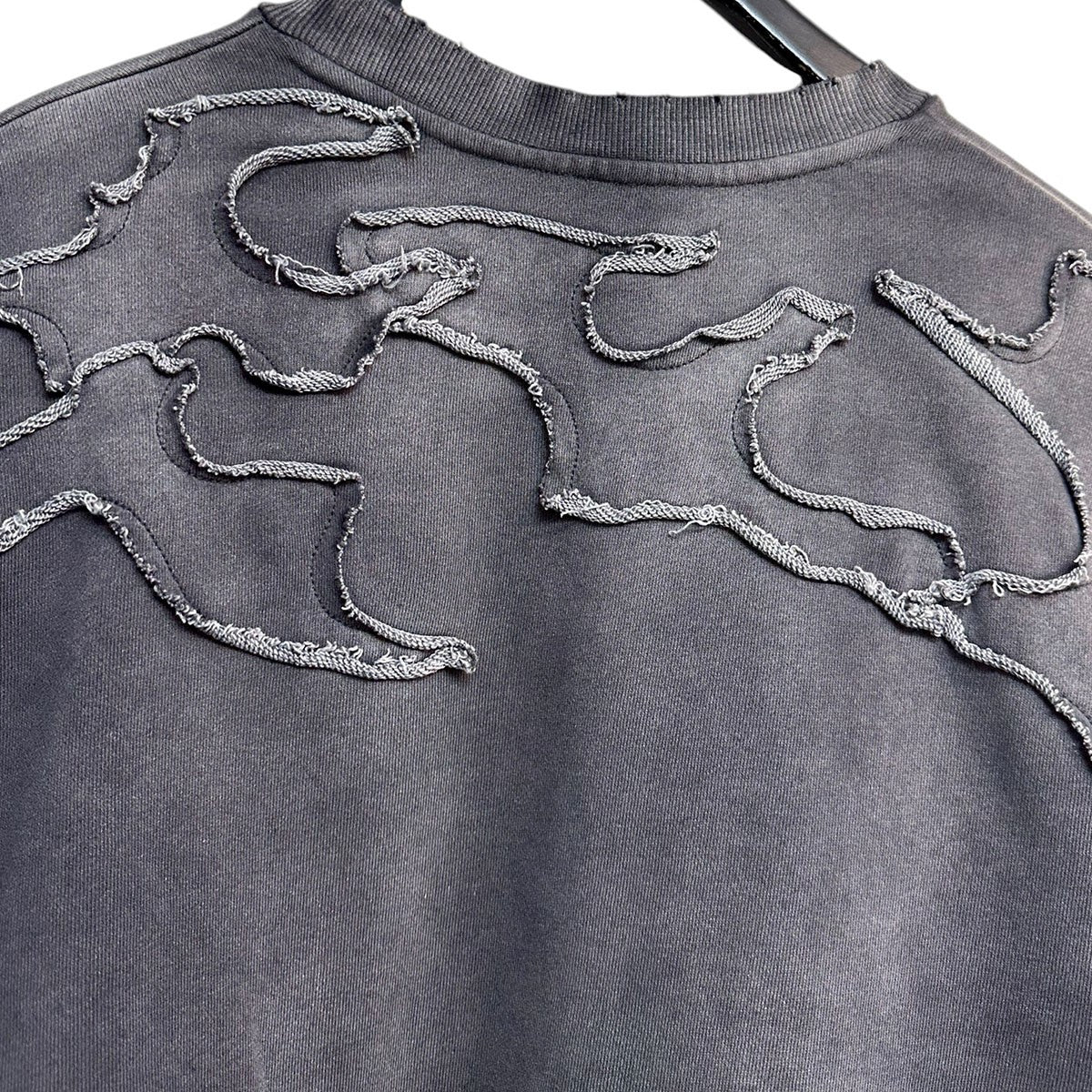 24AWSPRAYED CREW NECK SWEAT24A-CSL092-DS