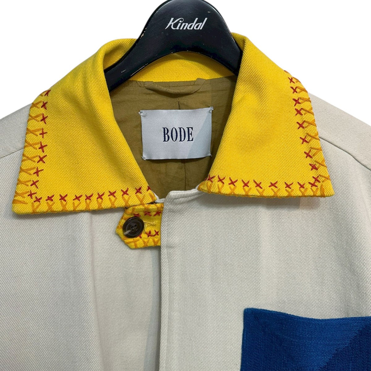 BODE(ボーディ) DONKEY PARTY JACKET エクリュ×マルチカラー サイズ L