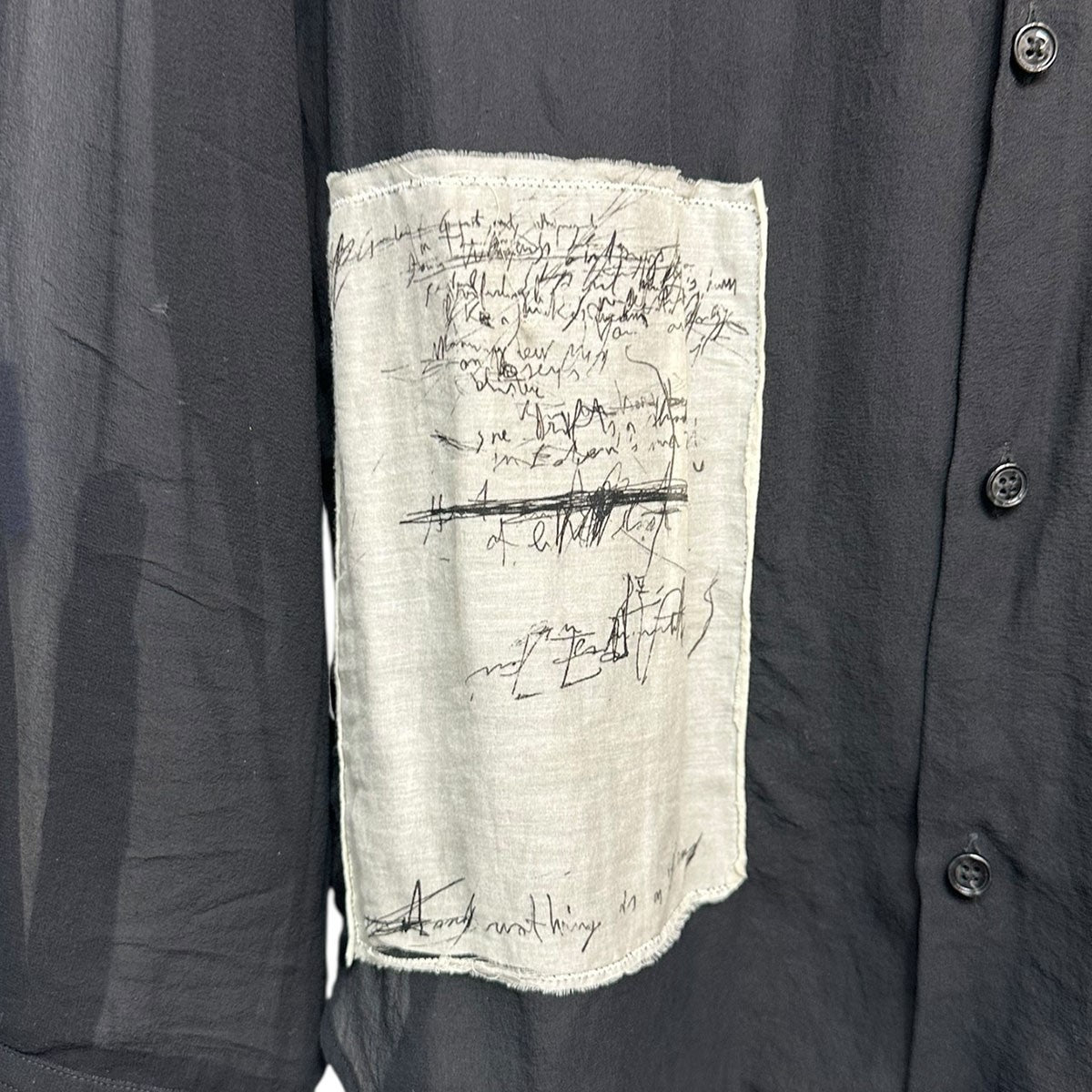 ANN DEMEULEMEESTER(アンドゥムルメステール) 25SSANDRE CLASSIC SHIRT