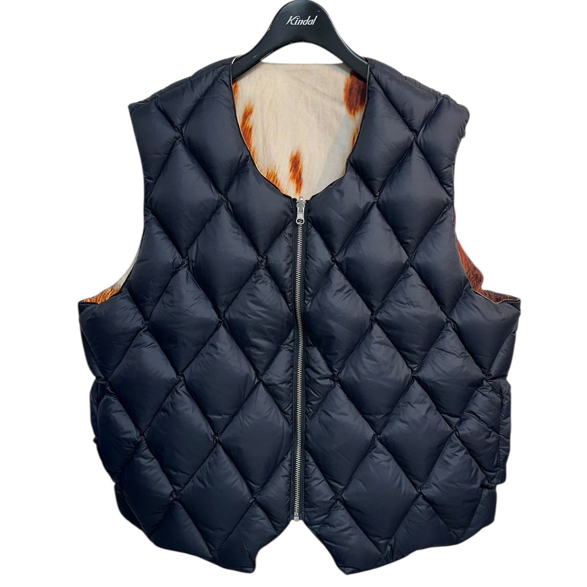 REVERSIBLE QUILTED VESTリバーシブル中綿ベスト115695