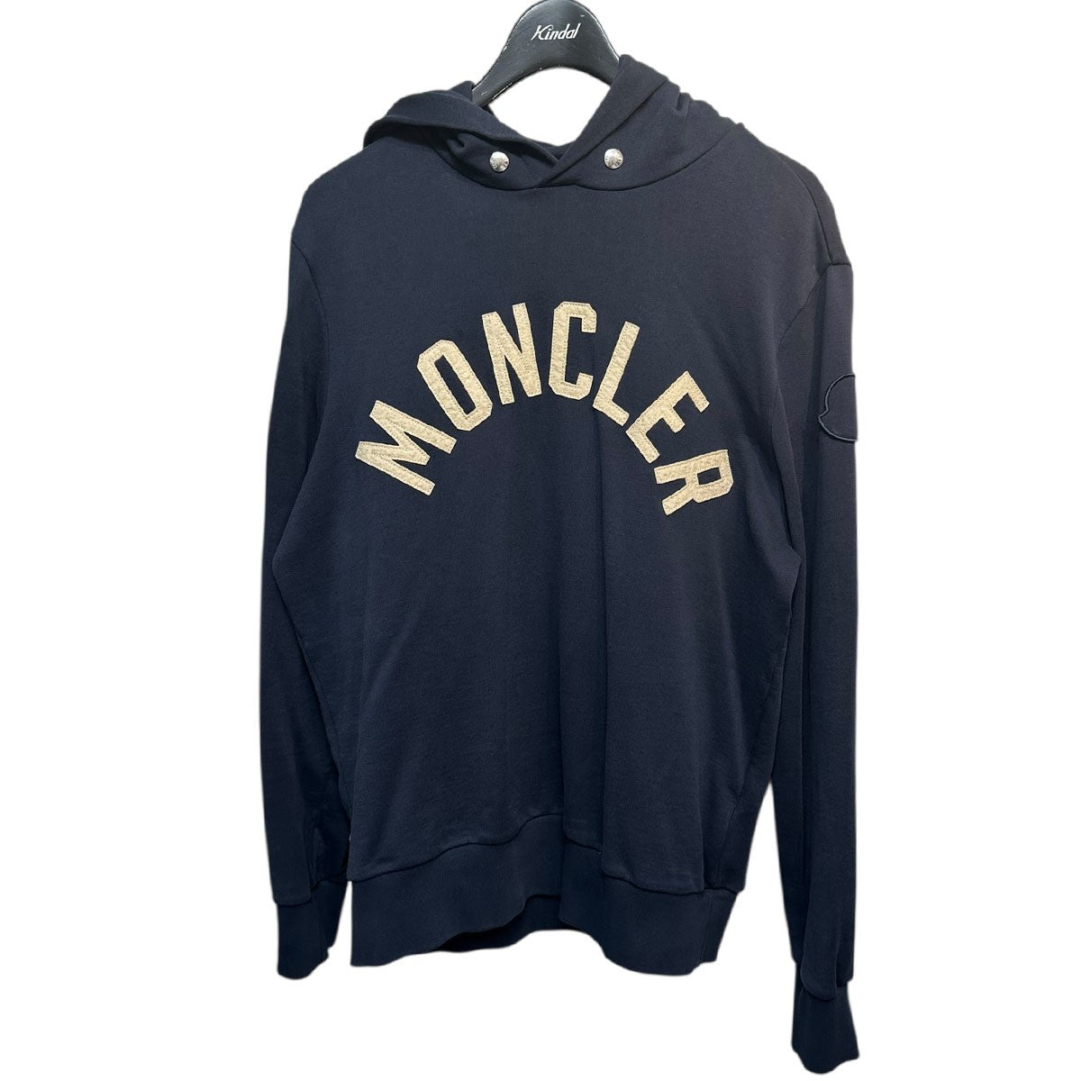 MONCLER ロゴスウェットフーディー 古着・中古-1枚目のアイテム画像