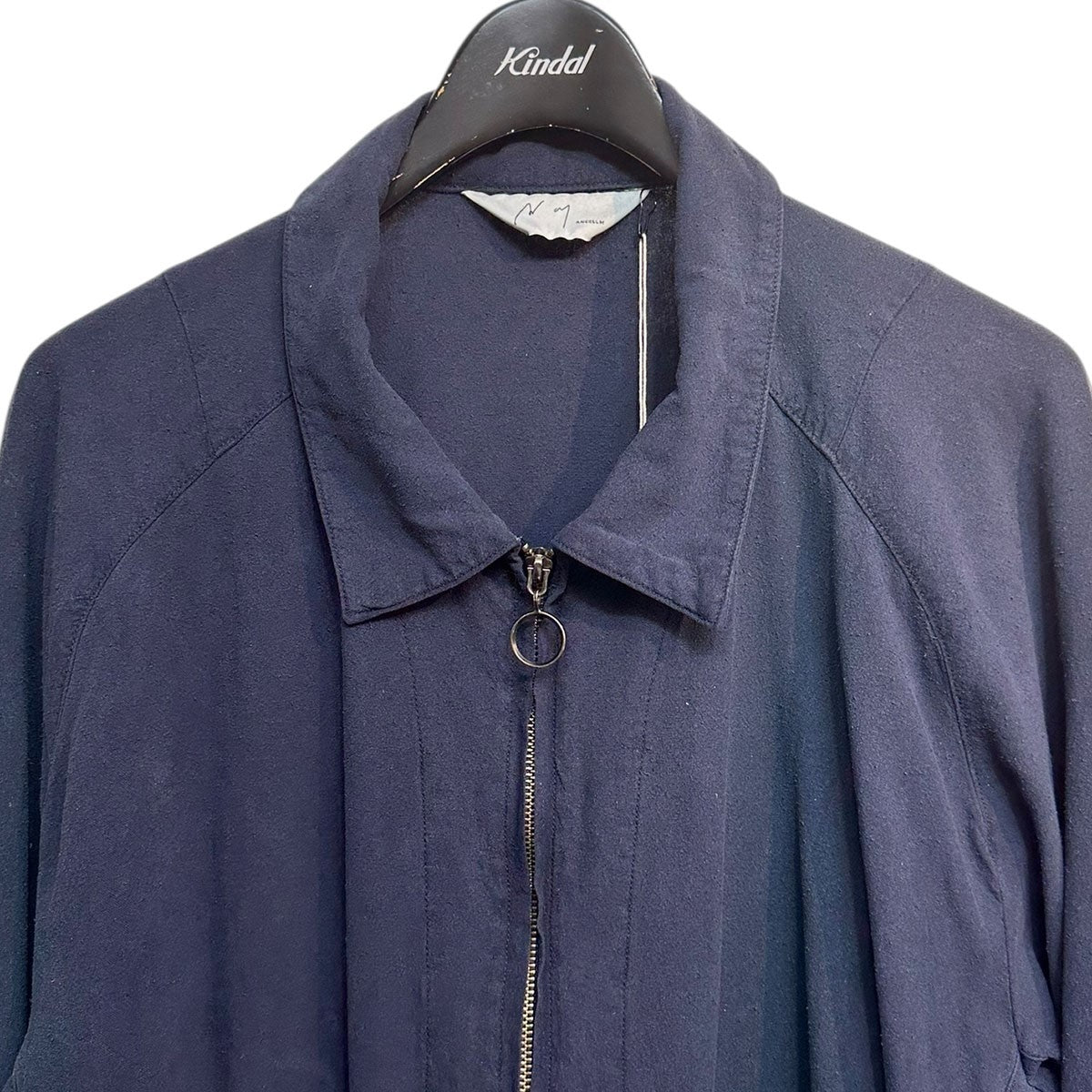 ANCELLM(アンセルム) 24AW1LDK別注 SUEDE SILK JACKETスウェードシルク