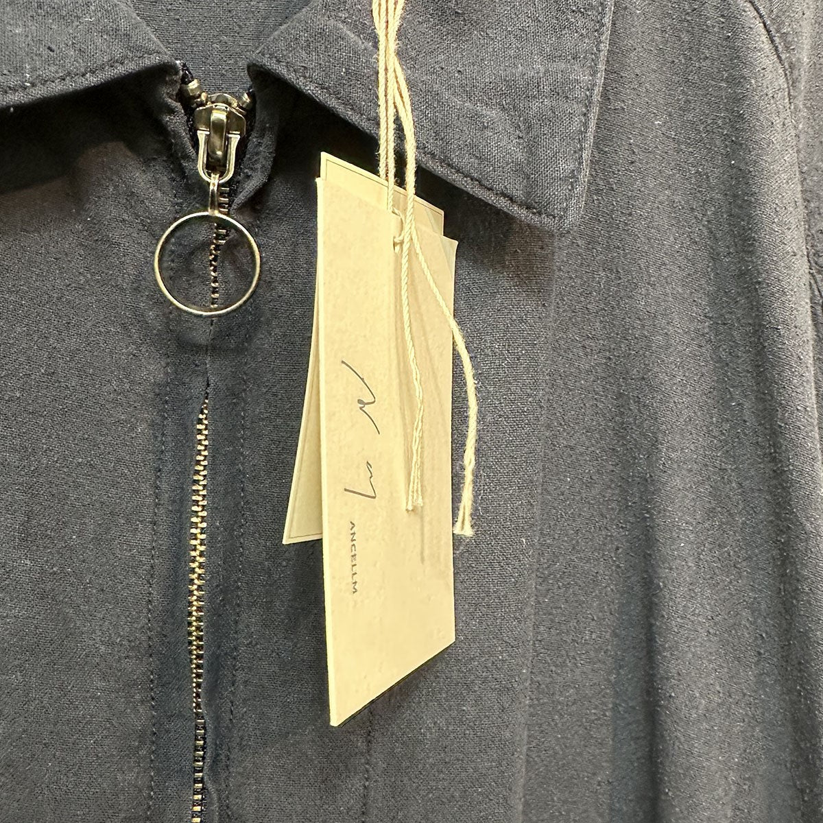 24AW1LDK別注 SUEDE SILK JACKETスウェードシルクジャケットANC-1LDK-02