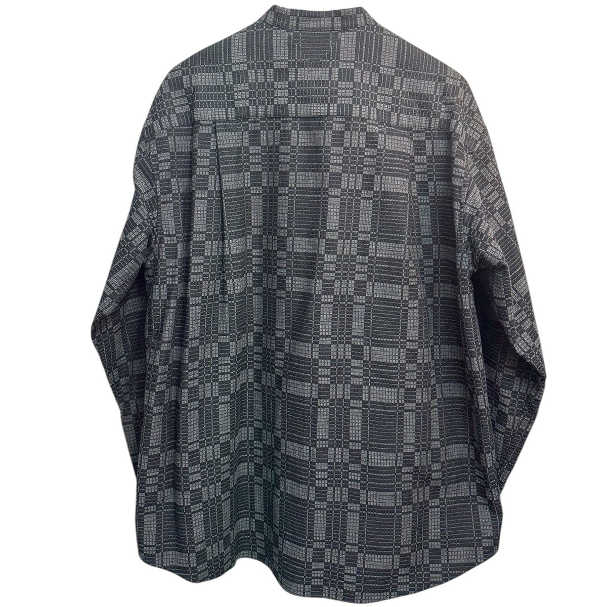 CHECK JACQUARD SHIRTチェックジャガードシャツWM2473115