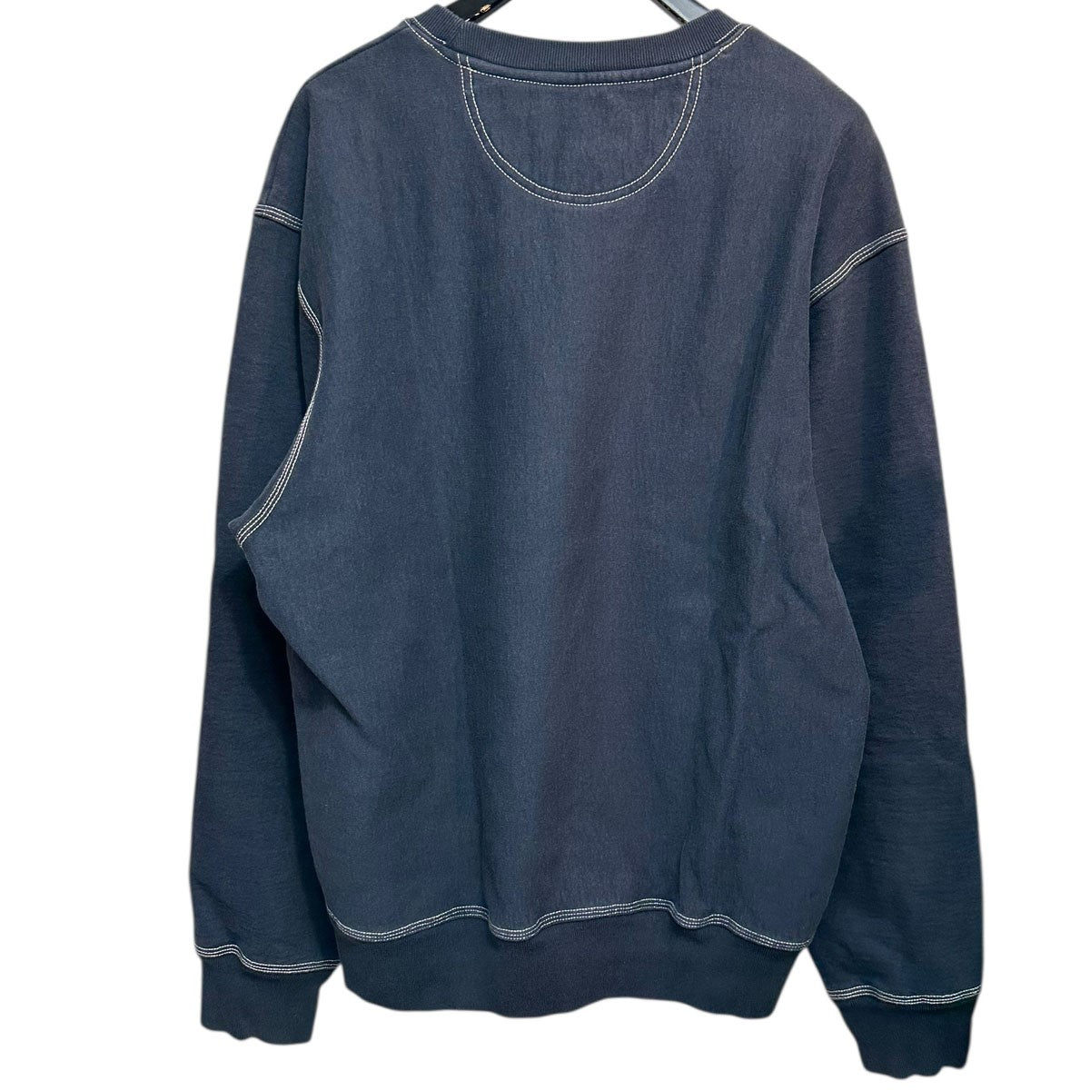 stussy(ステューシー) Contrast Stitch Label Crew Sweatコントラスト