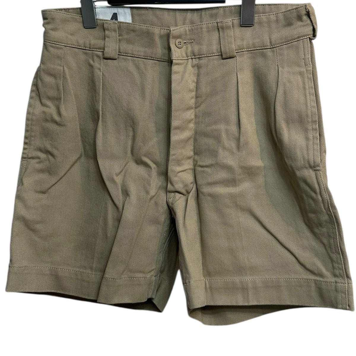 WAIPER フランス軍 1950〜60年代 M-52 ヴィンテージツータック チノショートパンツWP106 古着・中古-1枚目のアイテム画像