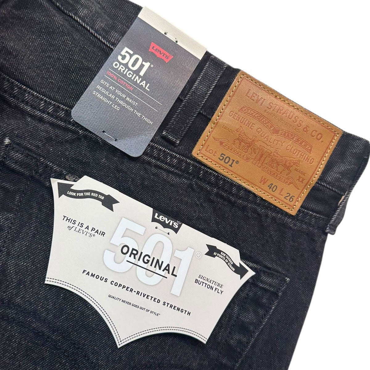 LEVI’S PReMIUM EDIFICE別注 30周年記念デニムパンツ0022U-0000 古着・中古-4枚目のアイテム画像