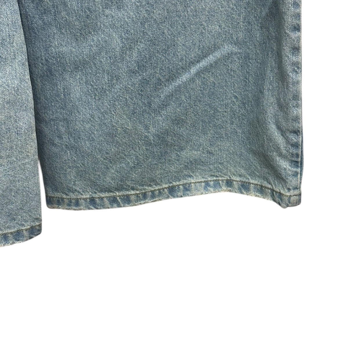 MAISONPRINCE(メイソンプリンス) サイドベルトワイドフレアデニム