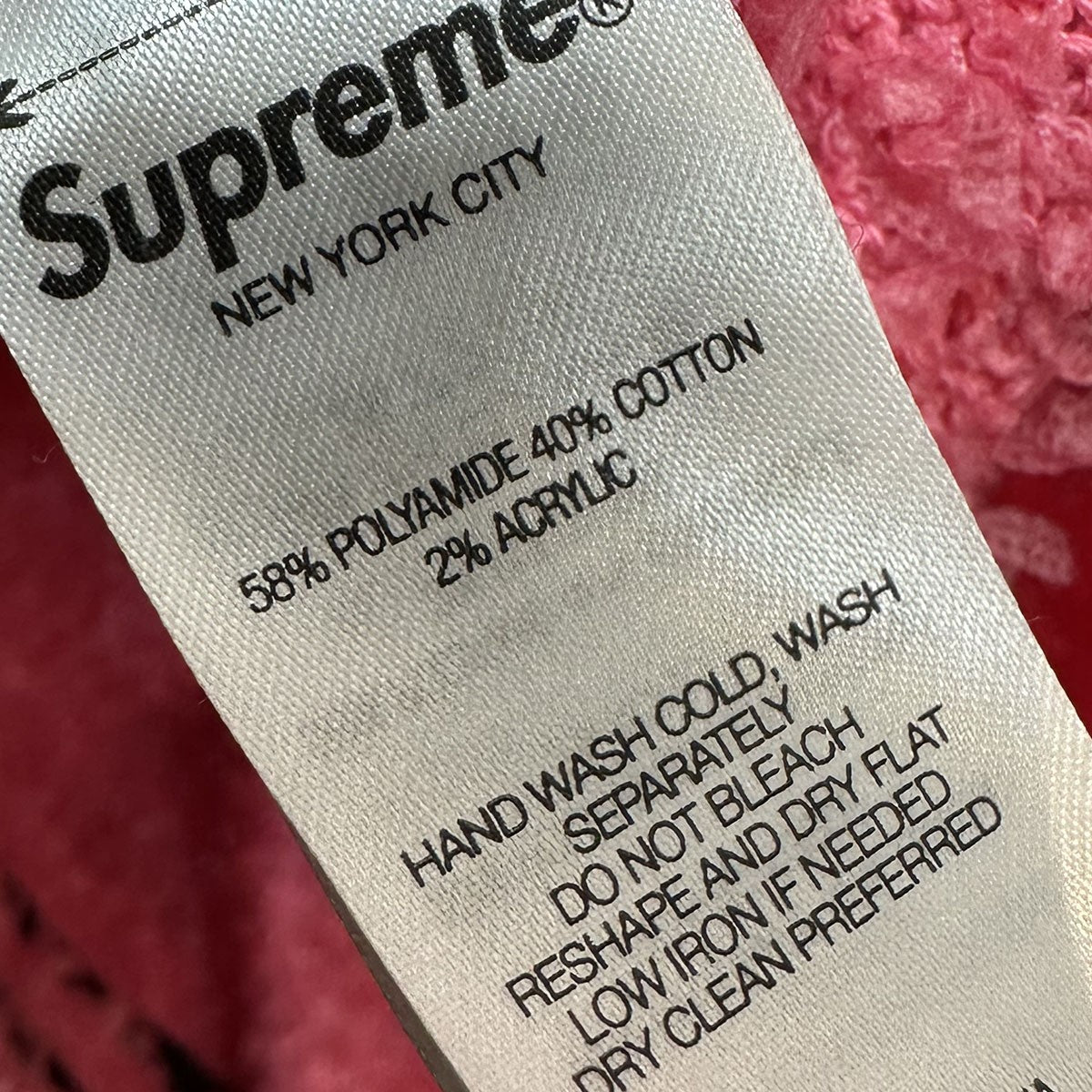 Supreme 25SSTextured Arc Sweaterテクスチャードアーチロゴセーター 古着・中古-7枚目のアイテム画像