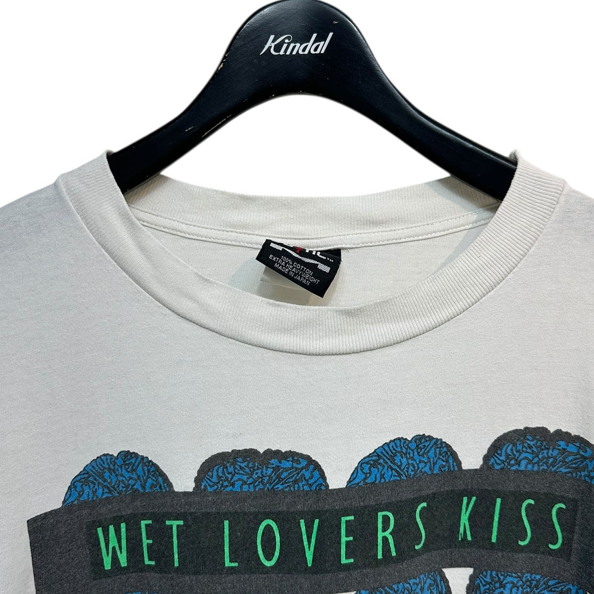 SAINT MICHAEL 24AWSS TEE KISSヴィンテージ加工プリントTシャツSM-YS1-0000-009 古着・中古-3枚目のアイテム画像