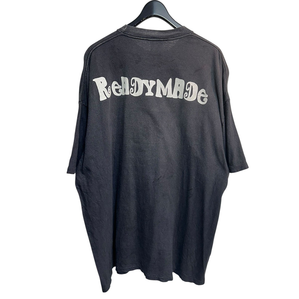 READYMADE SS T-SHIRT PEACEヴィンテージ加工プリントTシャツRE-CO-BK-00-00-280 古着・中古-2枚目のアイテム画像