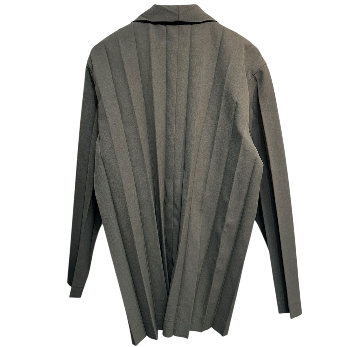 HOMME PLISSE ISSEY MIYAKE EDGE ENSEMBLEプリーツジャケットHP53FD160 古着・中古-2枚目のアイテム画像