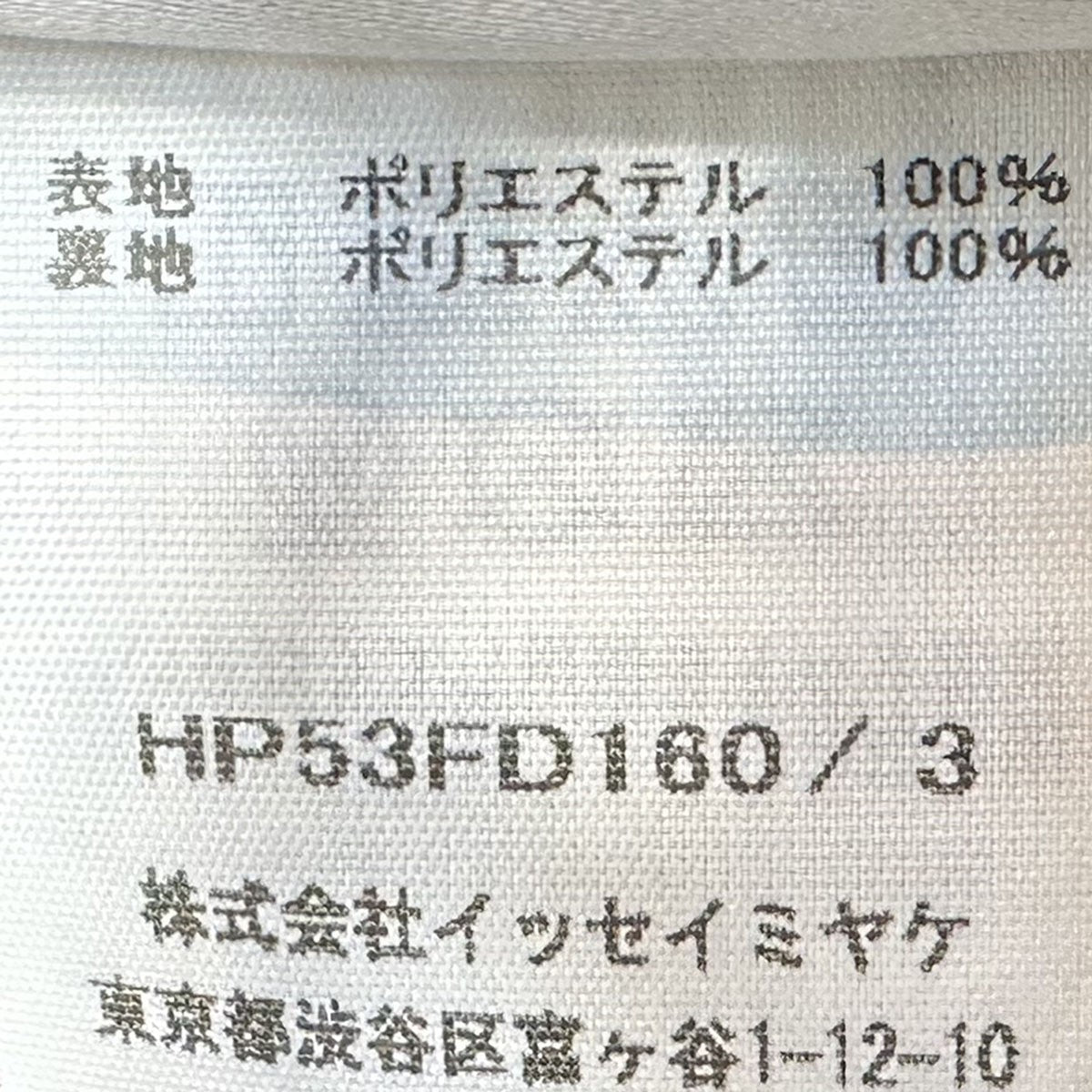 HOMME PLISSE ISSEY MIYAKE EDGE ENSEMBLEプリーツジャケットHP53FD160 古着・中古-5枚目のアイテム画像
