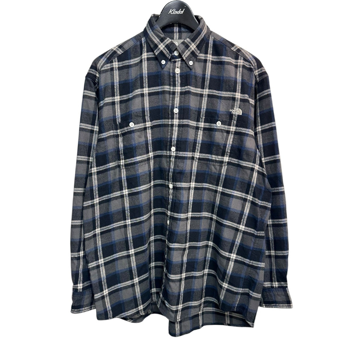 THE NORTH FACE ロングスリーブフロストフォージフランネルシャツNR62431 古着・中古-1枚目のアイテム画像