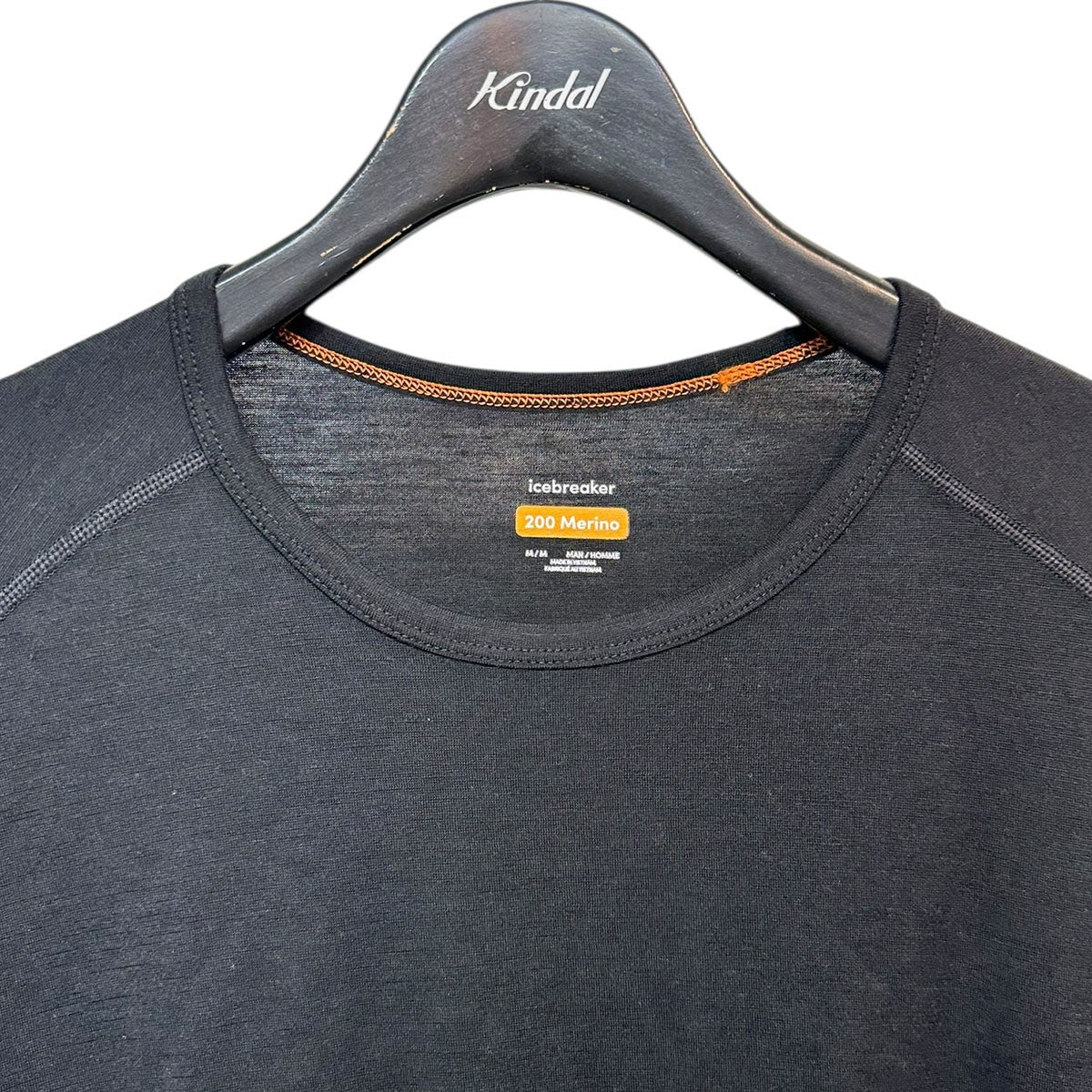 200 オアシス ショートスリーブ クルーメリノウールTシャツIX20221