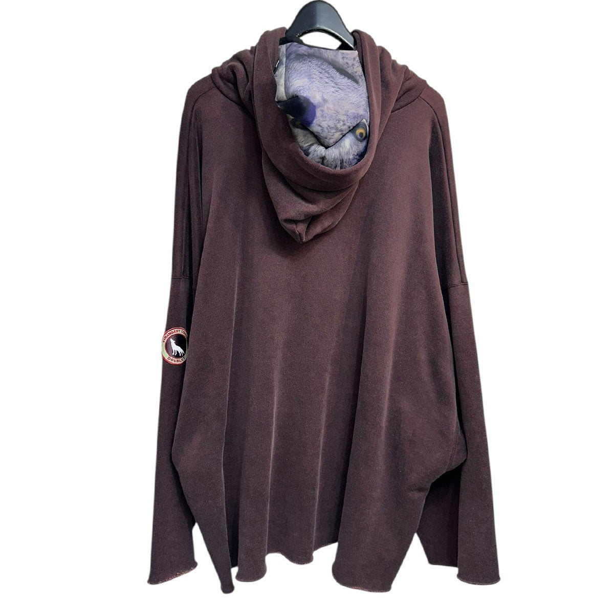doublet ANIMAL TRIM OVERSIZED HOODIEアニマルトリムオーバーサイズフーディー23AW37CS294 古着・中古-2枚目のアイテム画像