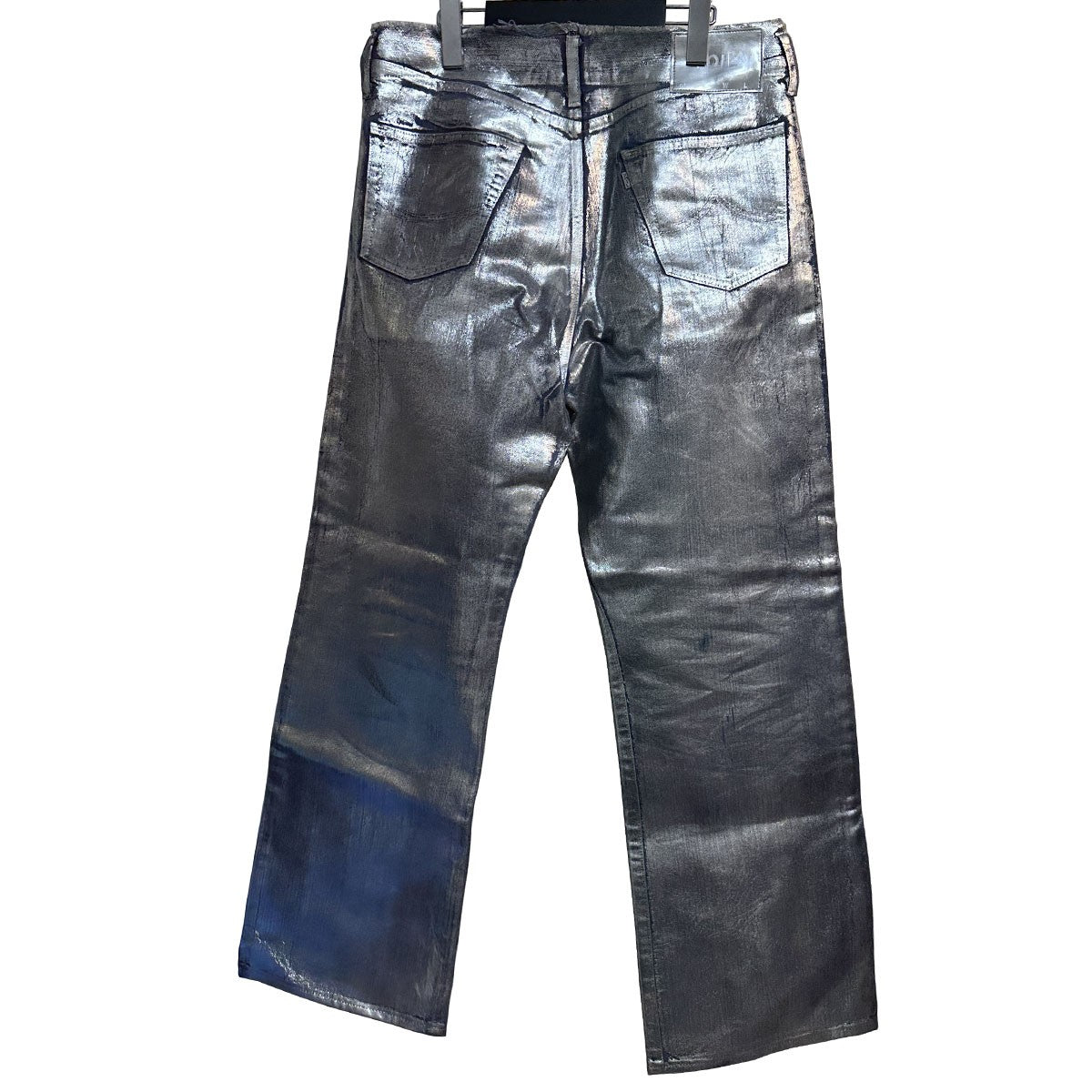 doublet(ダブレット) FOIL DENIM PANTSコーティングデニムパンツ