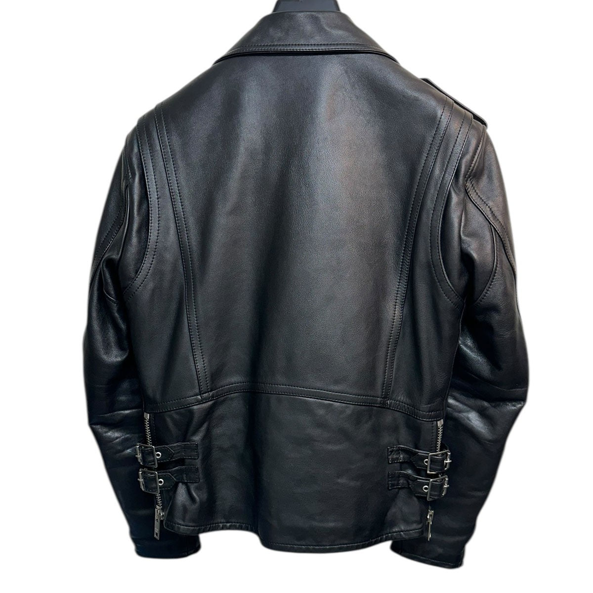 セリーヌ　レザージャケット CELINE(セリーヌ) 22SSOversized Biker Jacketレザーライダース