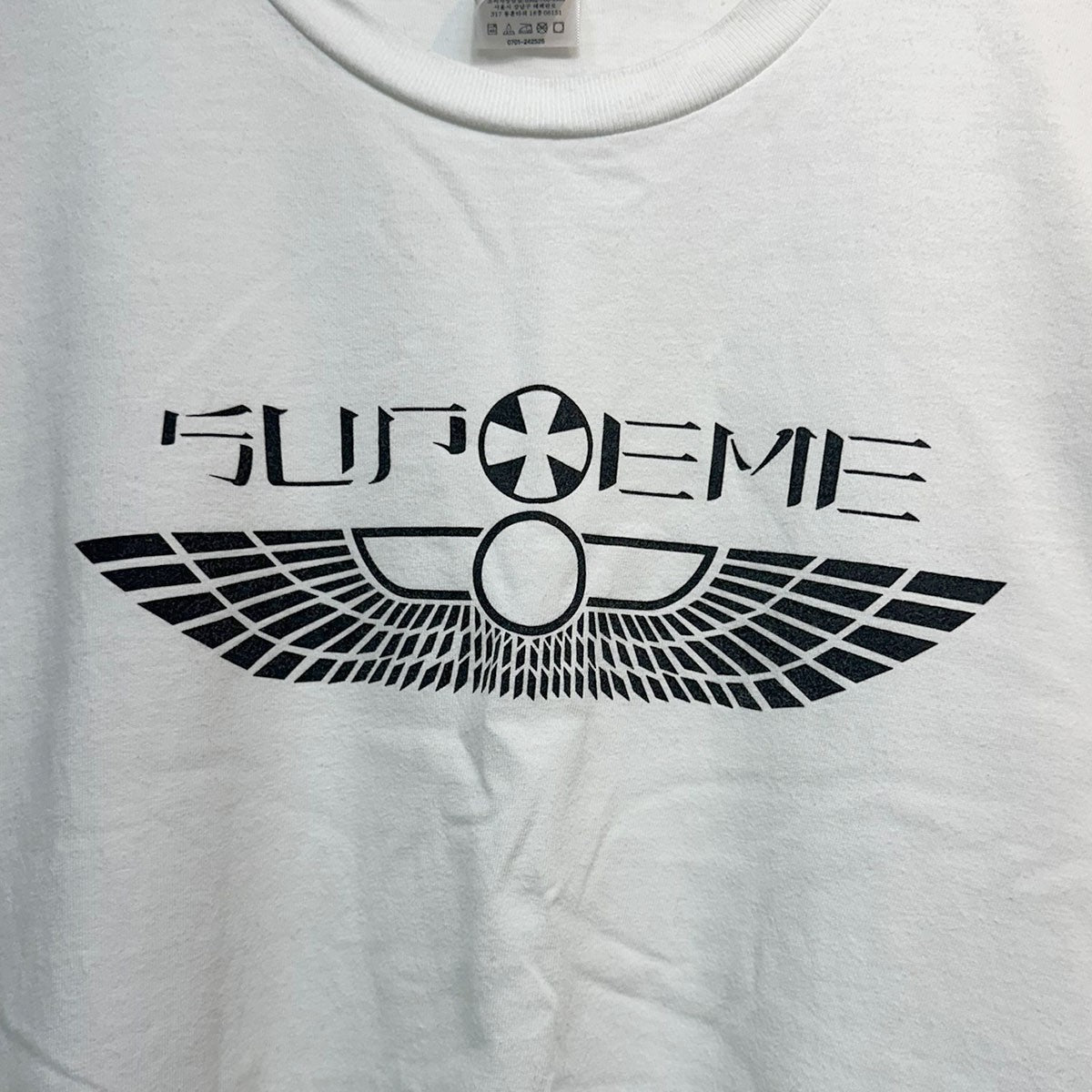 Supreme 25SSWing TeeウィングロゴプリントTシャツ 古着・中古-4枚目のアイテム画像