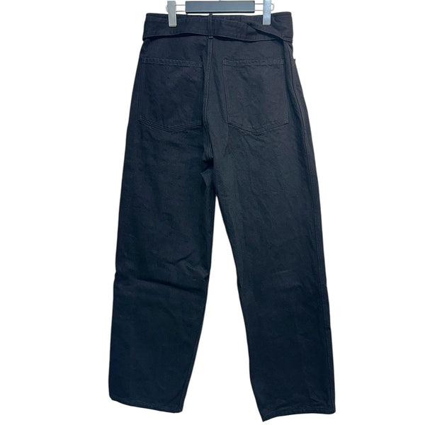 COMOLI(コモリ) 25AWブラックデニム ベルテッドパンツC03-03001 C03