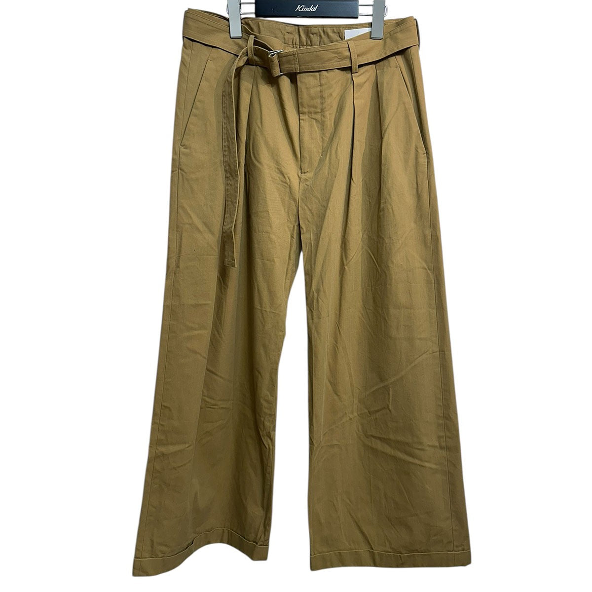 BELTED BUGGY TROUSERSベルテッドバギートラウザーズIH-24SS-P029-TB