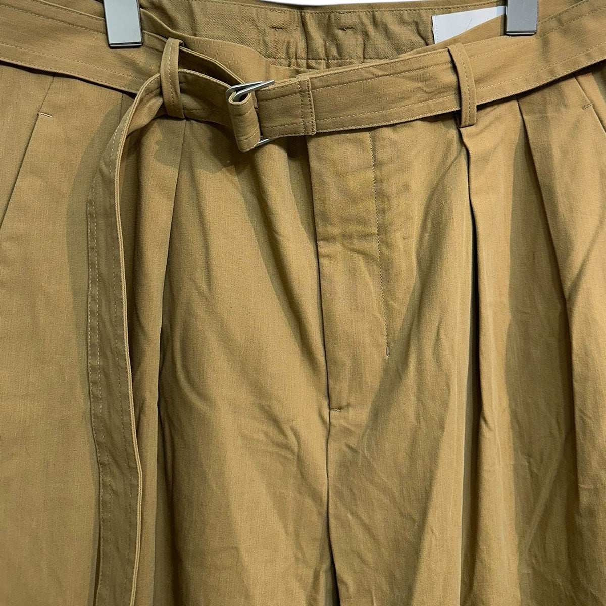 BELTED BUGGY TROUSERSベルテッドバギートラウザーズIH-24SS-P029-TB