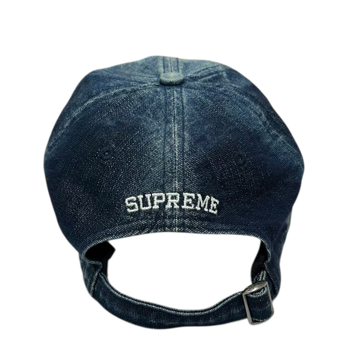 25SSCordura Denim S Logo 6-Panel Bleached IndigoSロゴ6パネルキャップ