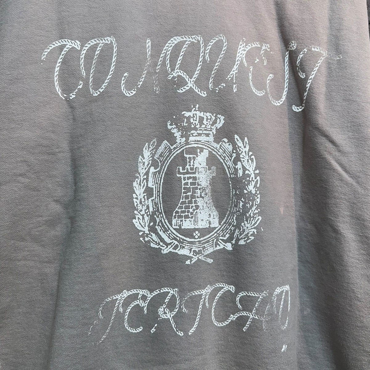 C．J Vintage Sweat Polo Shirtsヴィンテージ加工スウェットポロシャツ