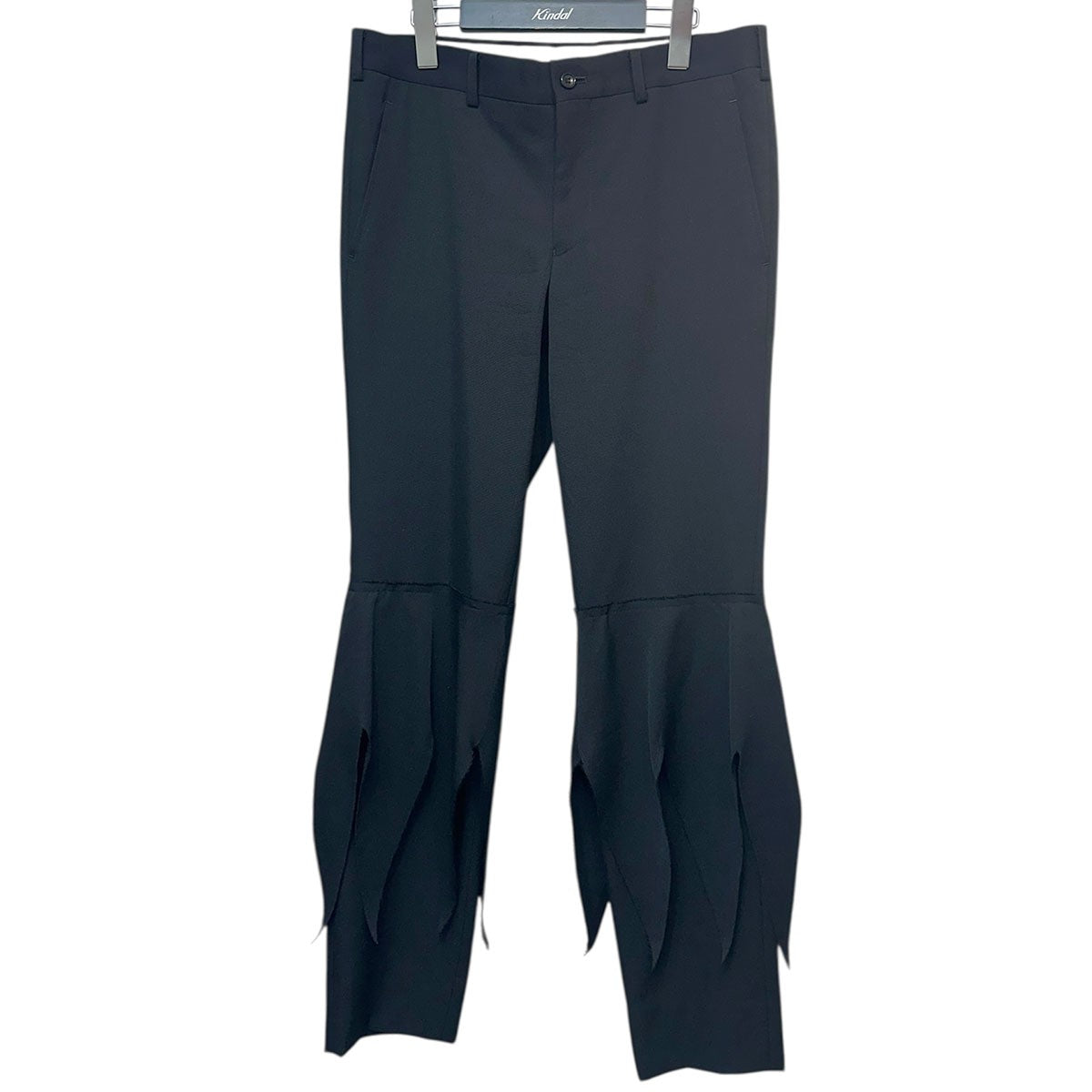COMME des GARCONS HOMME PLUS 23SScut out trousersカットアウトトラウザーズPK-P036 古着・中古-1枚目のアイテム画像