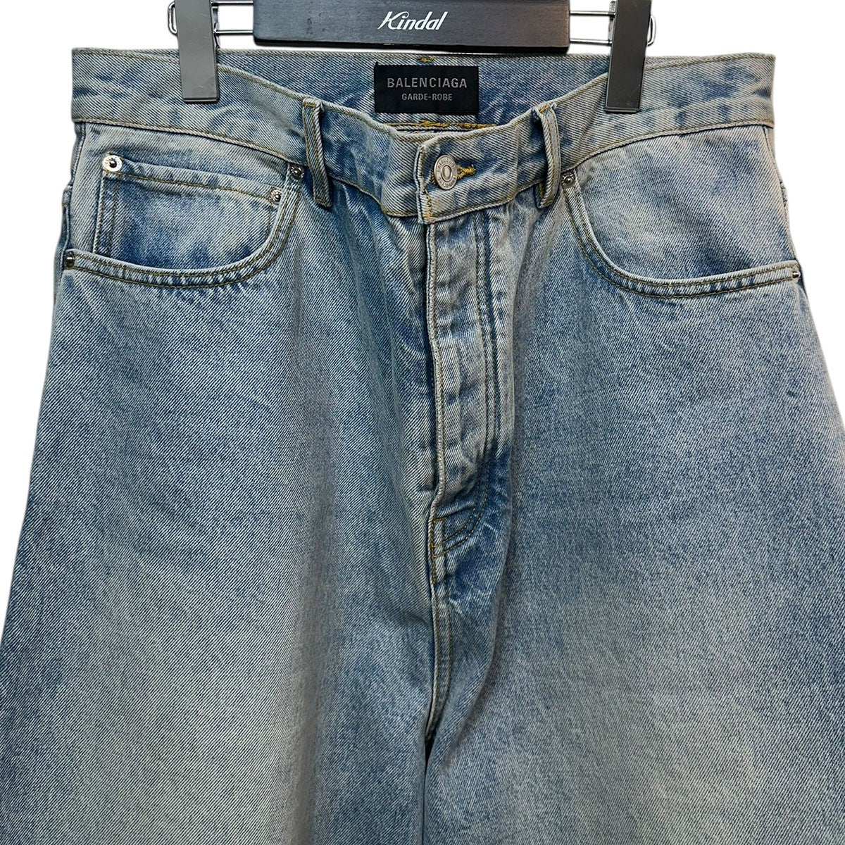 BALENCIAGA BAGGY PANTSバギーデニムパンツ773763 古着・中古-3枚目のアイテム画像
