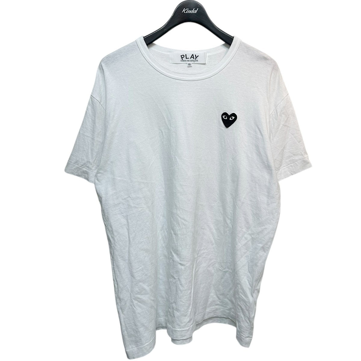 PLAY COMME des GARCONS ロゴワッペンクルーネックTシャツAX-T064/AD2025/1 古着・中古-1枚目のアイテム画像