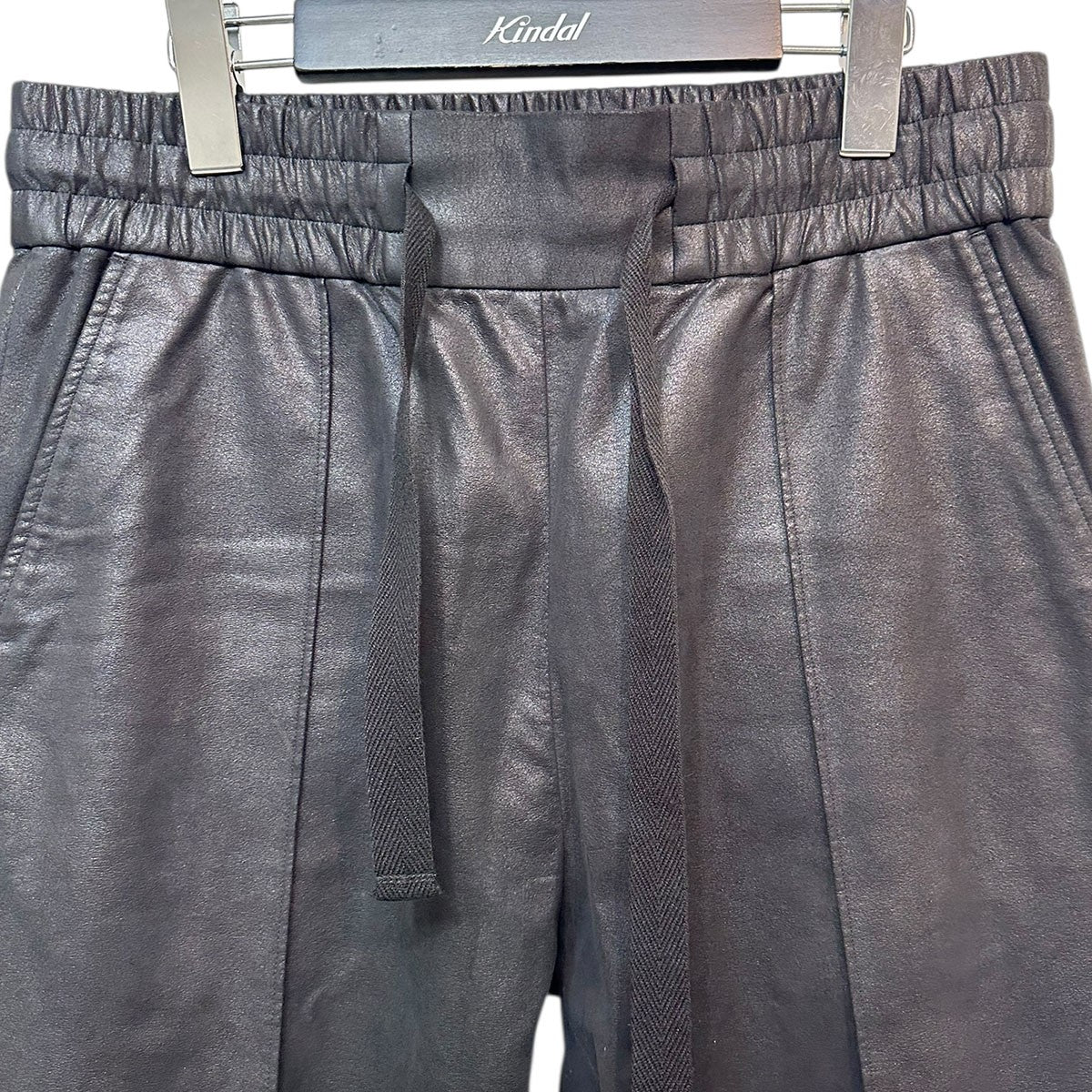 JOHN LAWRENCE SULLIVAN コーティングトラックパンツ2A008'17-18 古着・中古-3枚目のアイテム画像