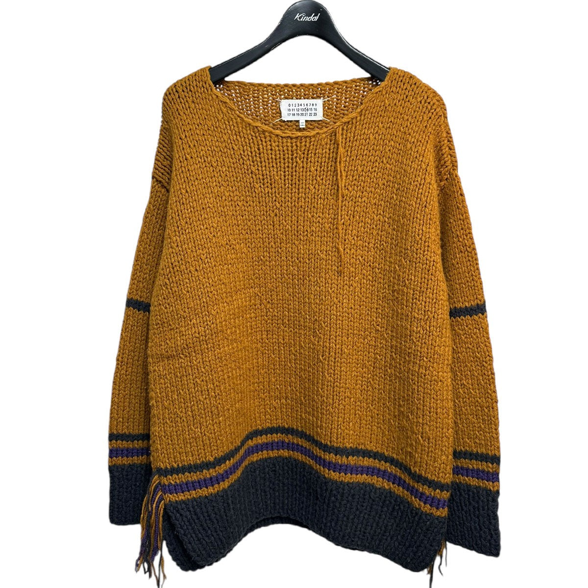 Maison Margiela(メゾンマルジェラ) 17AWフリンジウールニットセーター