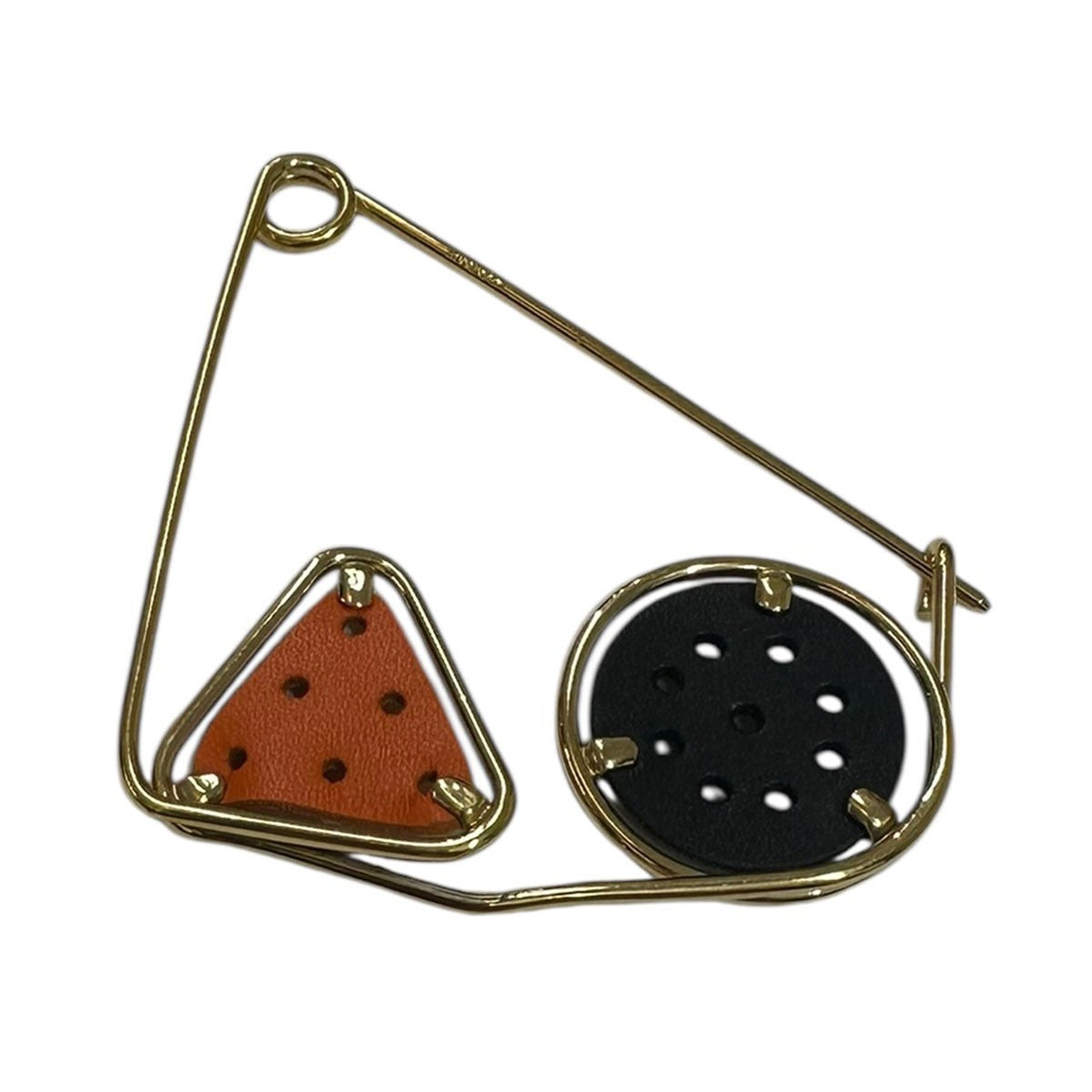 LOEWE DOUBLE MECCANO PINダブルメカノピン ブローチ 古着・中古-2枚目のアイテム画像