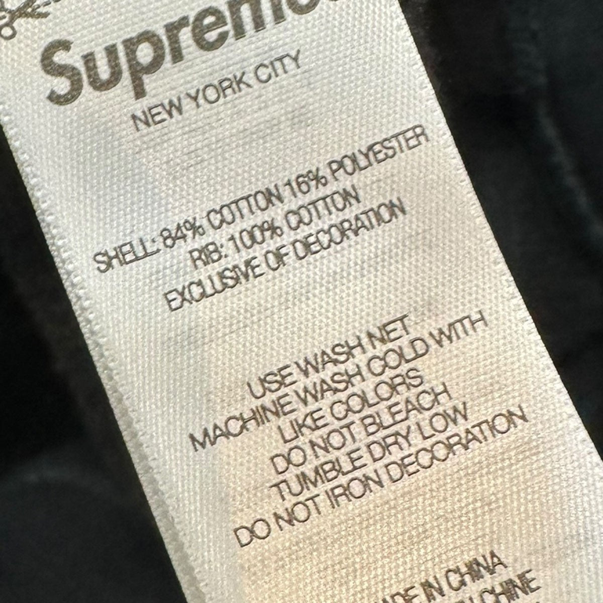 Supreme 25SSWashed Box Logo Crewneckウォッシュドボックスロゴクルーネックスウェットシャツ 古着・中古-6枚目のアイテム画像