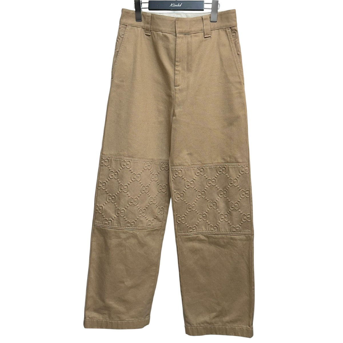 GUCCI GG柄オーガニックデニムロングパンツ771458 XDCS7 古着・中古-1枚目のアイテム画像