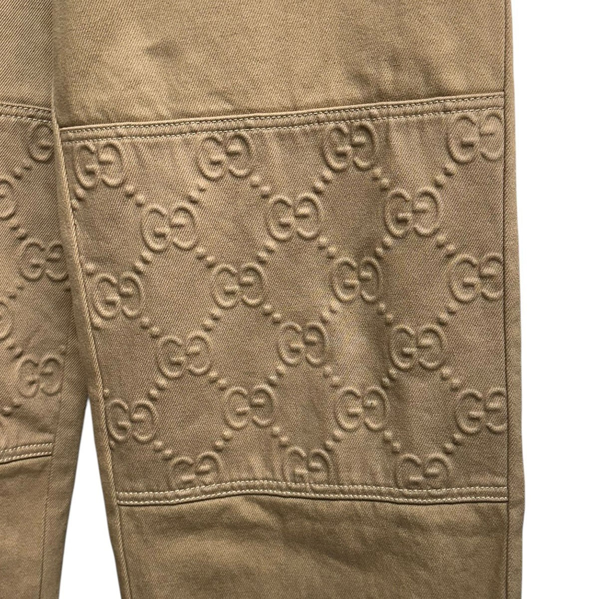 GUCCI GG柄オーガニックデニムロングパンツ771458 XDCS7 古着・中古-4枚目のアイテム画像