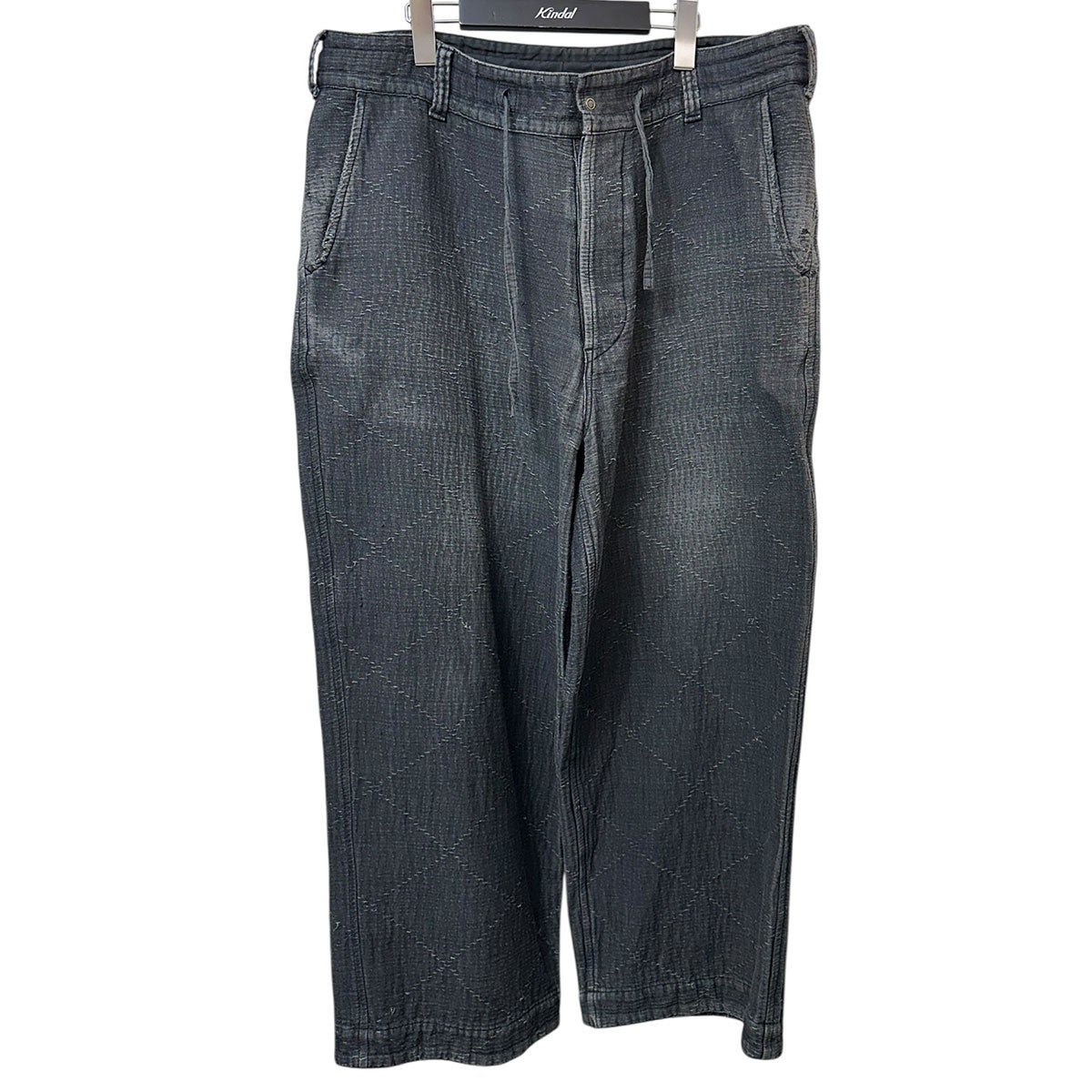 Porter Classic SASHIKO ORIGINAL WIDE PANTS刺し子オリジナルワイドパンツ 古着・中古-1枚目のアイテム画像
