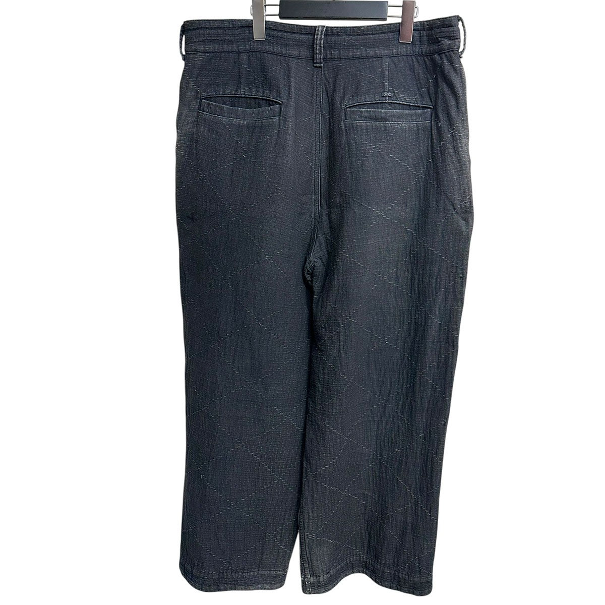 Porter Classic SASHIKO ORIGINAL WIDE PANTS刺し子オリジナルワイドパンツ 古着・中古-2枚目のアイテム画像