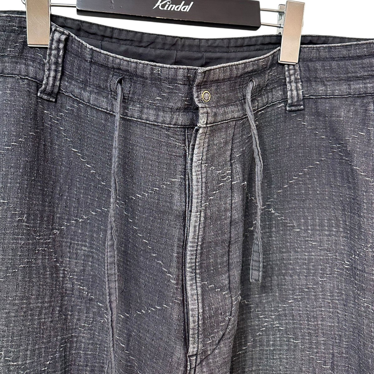 Porter Classic SASHIKO ORIGINAL WIDE PANTS刺し子オリジナルワイドパンツ 古着・中古-3枚目のアイテム画像