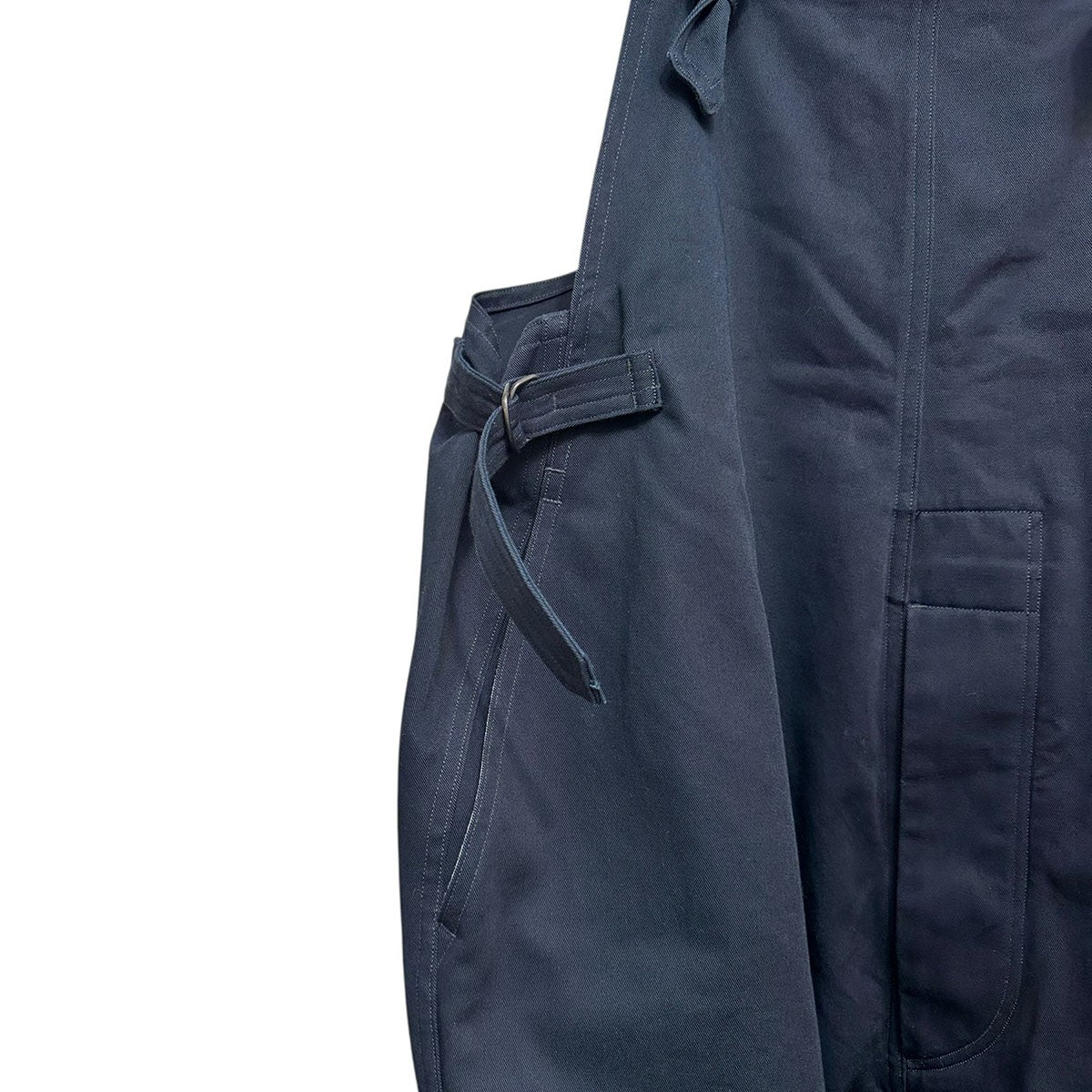 blurhms ROOTSTOCK Chino Salvage OverallsチノセルビッジオーバーオールROOTS21F10 古着・中古-4枚目のアイテム画像
