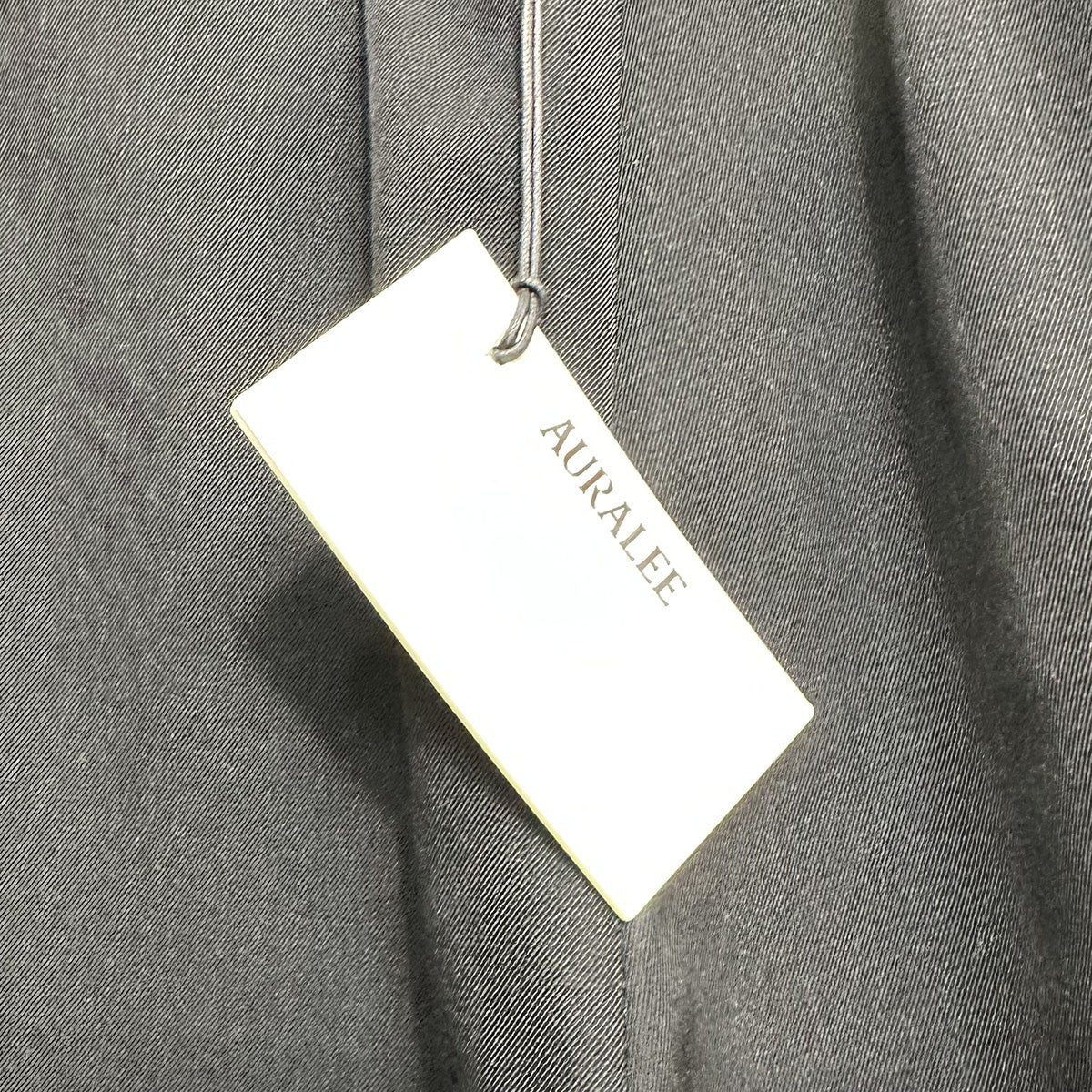 AURALEE Light Wool Max Gabardine SlacksライトウールマックスギャバジンスラックスA23AP02MG 古着・中古-4枚目のアイテム画像