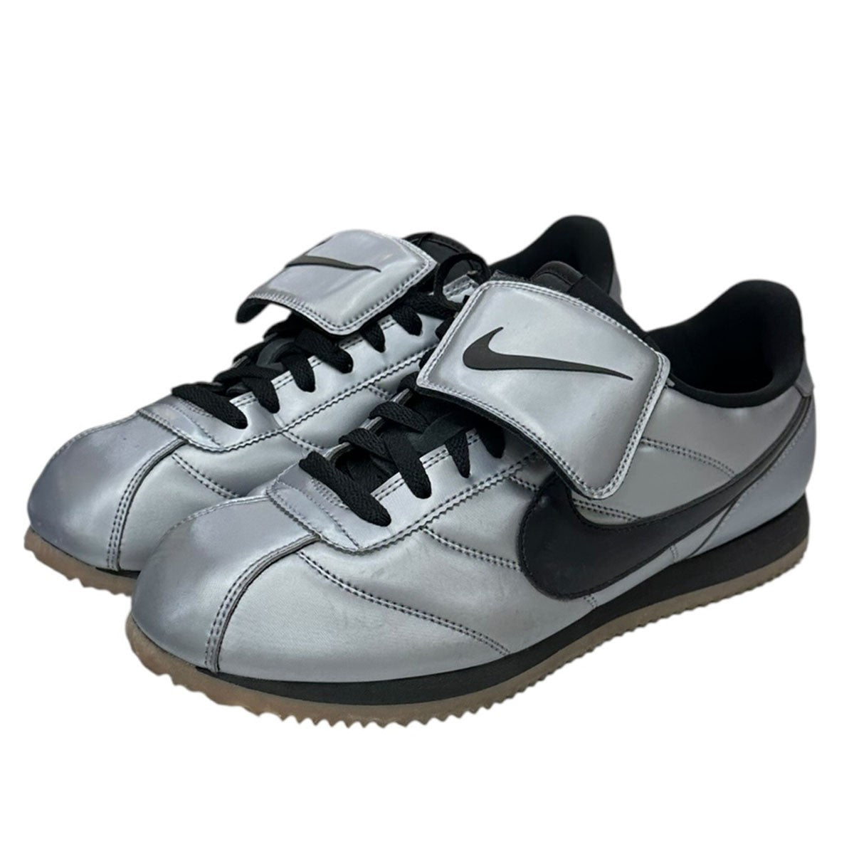 NIKE CORTEZ SE COOL GREY／BLACK-GUM DARK BROWNコルテッツ スニーカーHQ3490-099 古着・中古-1枚目のアイテム画像
