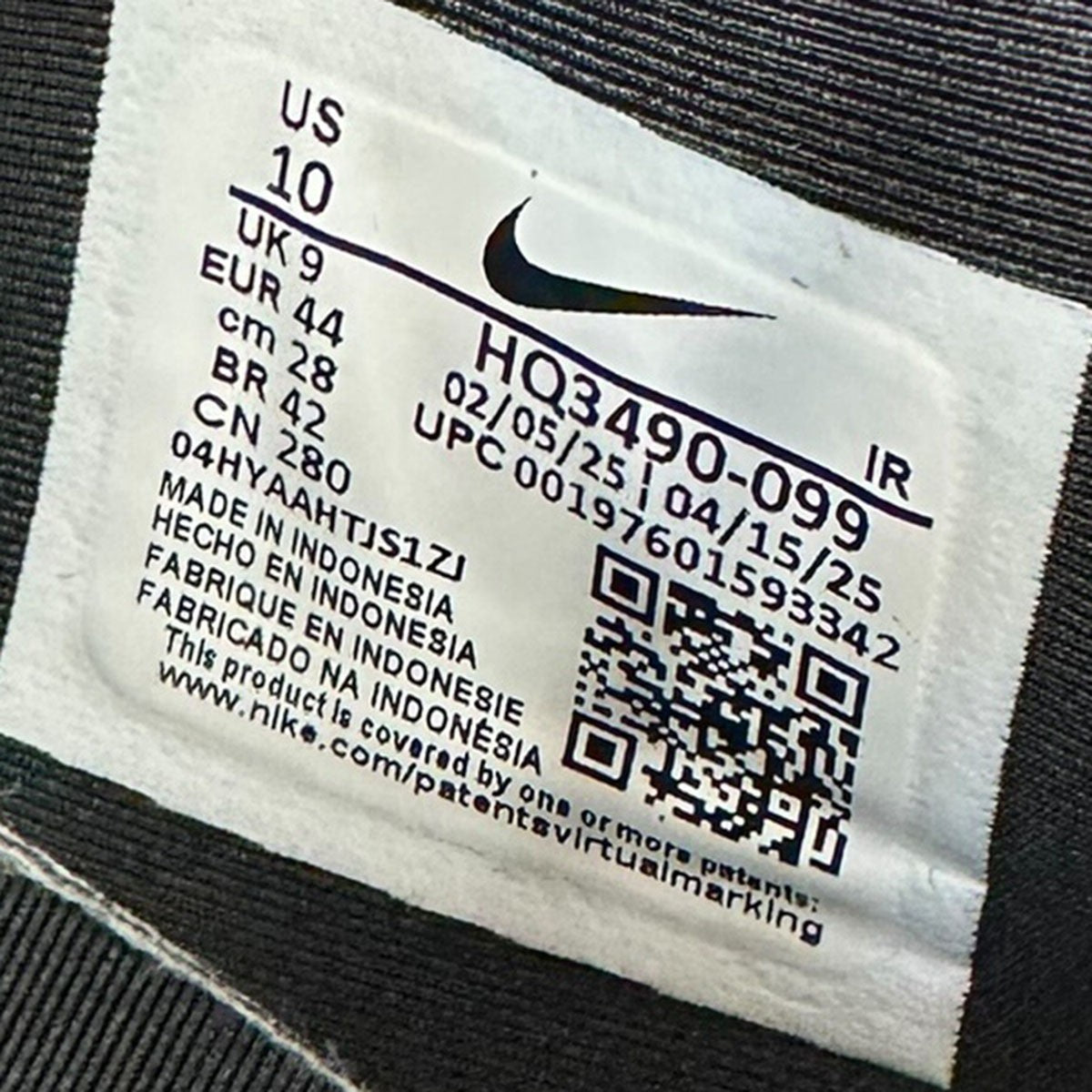 NIKE CORTEZ SE COOL GREY／BLACK-GUM DARK BROWNコルテッツ スニーカーHQ3490-099 古着・中古-8枚目のアイテム画像
