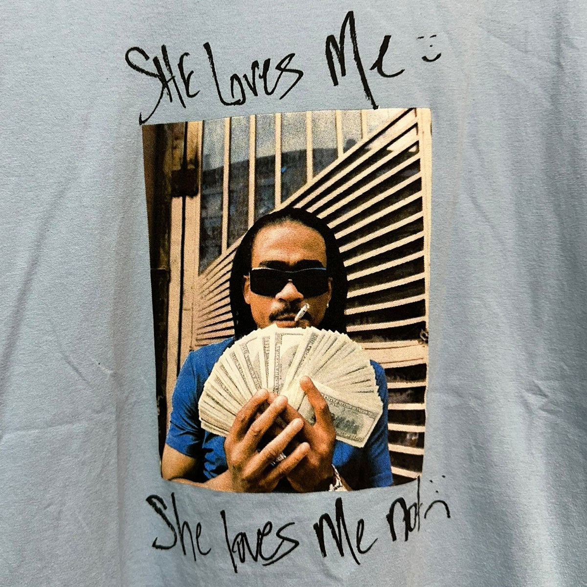 Supreme 25SSMax B Tee Powder BlueフォトプリントTシャツ 古着・中古-4枚目のアイテム画像