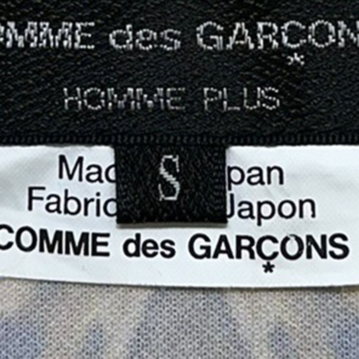COMME des GARCONS HOMME PLUS 24SSグラフィックプリント半袖カットソーPM-T001/AD2023 古着・中古-4枚目のアイテム画像